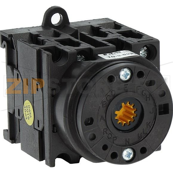 Переключатель, контакты: 6, 20 A, 90°, промежуточный монтаж Eaton T0-3-8222/XZ 