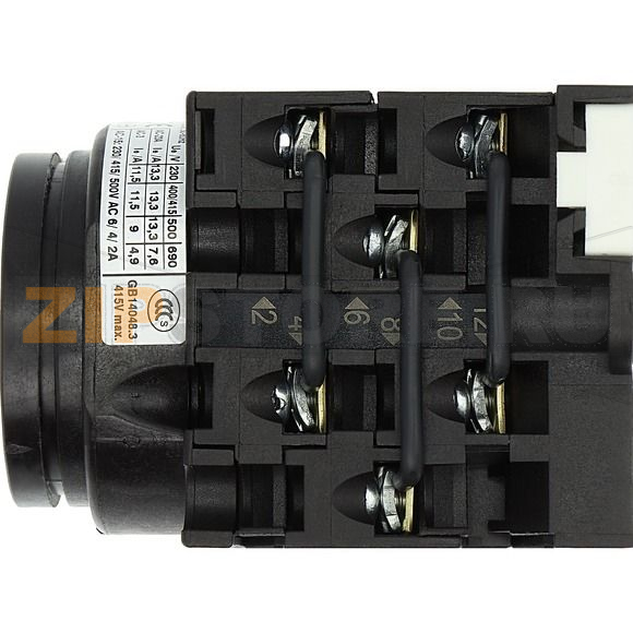 Переключатель, контакты: 6, 20 A, 90°, промежуточный монтаж Eaton T0-3-8222/XZ 