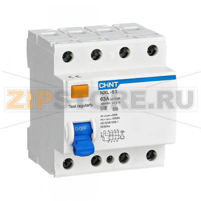 Устройство защитного отключения 32 А, 30 мА, 6 кА Chint NXL-63 