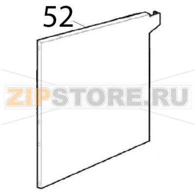 Panel RH Angelo Po 31PIE6 Panel RH Angelo Po 31PIE6Запчасть на деталировке под номером: 52