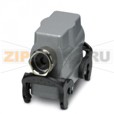 Сальниковый корпус Phoenix Contact HC-B 16-TMQ-H-M1PG21S с двумя защелками, высота 72 мм, с резьбовым соединением, 1x Pg21, боковое подключение кабеля.Минимальный заказ: 10 шт.Упаковка: 10 шт.