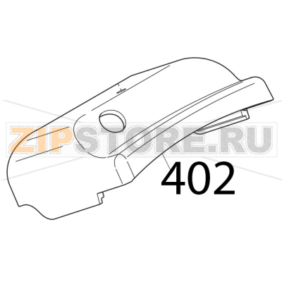 Cappott. CNV no CE ossidata Sirman Canova 300 Cappott. CNV no CE ossidata Sirman Canova 300Запчасть на деталировке под номером: 402