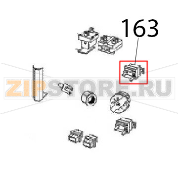 Thermostat 50-250 °C Angelo Po FC241G Thermostat 50-250 °C Angelo Po FC241GЗапчасть на деталировке под номером: 163