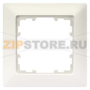 DELTA LINE ТИТАНОВО-БЕЛЫЙ РАМКА 1-МЕСТНАЯ 80X80MM Siemens 5TG2551-0 