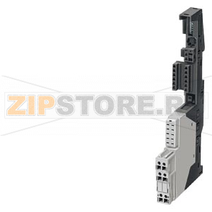 SIMATIC DP, ET200S, ТЕРМИНАЛЬНЫЙ МОДУЛЬ TM-XB215 S24-01 ДЛЯ УСТАНОВКИ МОДУЛЯ УПРАВЛЕНИЯ ЭЛЕКТРОМАГНИТНЫМ ТОРМОЗОМ XB3/XB4, УСТАНОВКА СПРАВА ОТ СИЛОВОГО ТЕРМИНАЛЬНОГО МОДУЛЯ С RS1-X Siemens 3RK1903-0AG01 