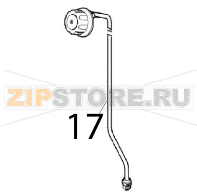 Water pipe Angelo Po 0A1CP1E Water pipe Angelo Po 0A1CP1EЗапчасть на деталировке под номером: 17