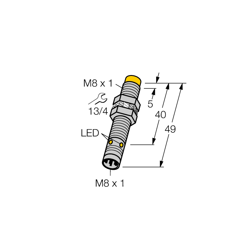Датчик индуктивный Turck NI6U-EG08-AP6X-V1131 