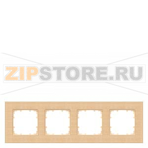 DELTA MIRO БУК РАМКА 4-МЕСТНАЯ Siemens 5TG1104-4 