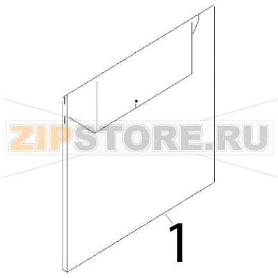 Panel RH Angelo Po 0G1CP1G Panel RH Angelo Po 0G1CP1GЗапчасть на деталировке под номером: 1