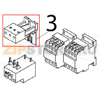 Supp. montag. indipend. Angelo Po BX61E Supp. montag. indipend. Angelo Po BX61EЗапчасть на деталировке под номером: 3