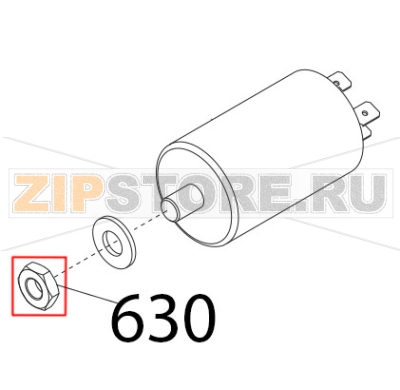 Dado es. DIN934, M8 Sirman Mirra 250 C Dado es. DIN934, M8 Sirman Mirra 250 CЗапчасть на деталировке под номером: 630