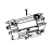 Kit transfer station assembly 300 DPI only Zebra ZXP9