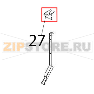 Input water tray Angelo Po BX101E Input water tray Angelo Po BX101EЗапчасть на деталировке под номером: 27