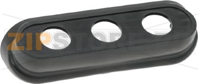 PUSH BUTTON PANEL BOX  3 HOLES 