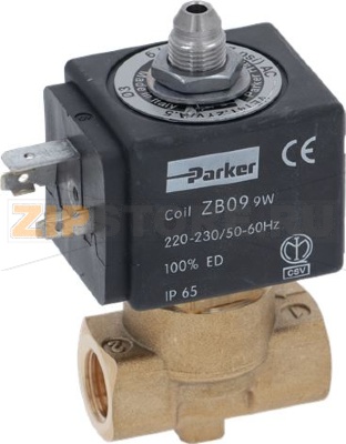 ТРЕХХОДОВОЙ ЭЛЕКТРОМАГНИТНЫЙ КЛАПАН PARKER, 230 В, 50 ГЦ 