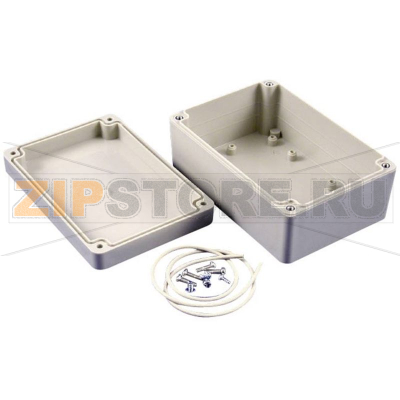 Корпус 125x85x55 мм, материал: пластик, серый, 1 шт Hammond RP1135 