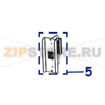 Ethrnet-порт (внутренний) Zebra ZT410 Ethrnet-порт (внутренний) для термопринтера Zebra ZT410Запчасть на сборочном чертеже под номером: 5Количество запчастей в устройстве: 1Название запчасти Zebra на английском языке: Kit Internal Printserver (Ethernet port)