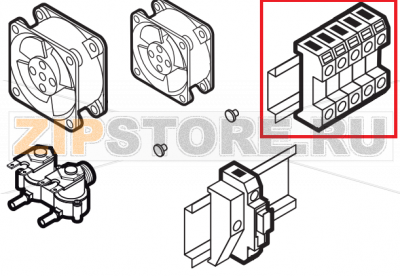 Terminal board Lainox NAEB101R   Terminal board Lainox NAEB101RЗапчасть на сборочном чертеже под номером: 44Название запчасти на английском&nbsp;языке: Terminal board Lainox NAEB101R