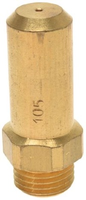 ГАЗОВАЯ РАСПЫЛИТЕЛЬНАЯ ФОРСУНКА M10 X 1 Ø 1,05 ММ 