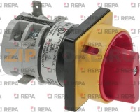 ЧЕРНЫЙ ТРЕХПОЛЮСНЫЙ ПЕРЕКЛЮЧАТЕЛЬ 15 А 400 В