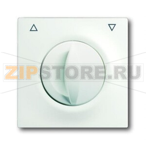 Плата центральная с поворотной ручкой, белая ABB 2CKA001753A0164 