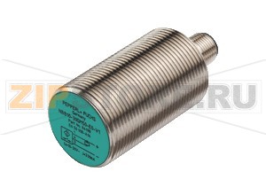 Индуктивный датчик Inductive sensor NBB10-30GM50-E2-T-V1 Pepperl+Fuchs General specificationsSwitching functionNormally open (NO)Output typePNPRated operating distance10 mmInstallationflushOutput polarityDCAssured operating distance0 ... 8.1 mmActuating elementmild steel, e. g. 1.0037, SR235JR (formerly St37-2) 30 mm x 30 mm x 1 mmReduction factor rAl 0.4Reduction factor rCu 0.3Reduction factor r304 0.7Reduction factor rBrass 0.4Nominal ratingsInstallation conditionsB25 mmC16 mmF37 mmOperating voltage10 ... 65 VSwitching frequency0 ... 300 HzHysteresis0.05 ... 2.2  mmReverse polarity protectionyesShort-circuit protectionyesOverload resistanceyesWire breakage protectionyesInductive overvoltage protectionyesSurge suppressionyesRipple10  %Voltage drop&le 2.5 VRepeat accuracy0.3 mmOperating current0 ... 300 mAOff-state current&le 0.01 mANo-load supply current&le 10 mASwitching state indicatorMultihole-LED, yellowFunctional safety related parametersMission Time (TM)20 aDiagnostic Coverage (DC)0 %Approvals and certificatesEAC conformityTR&nbspCU 020/2011Ambient conditionsAmbient temperature-25 ... 100 °C (-13 ... 212 °F)Storage temperature-40 ... 100 °C (-40 ... 212 °F)Mechanical specificationsConnection typeConnector M12 x 1 , 3-pinHousing materialbrass, nickel-platedSensing facePBTHousing diameter30 mmDegree of protectionIP67Mass115 g