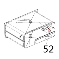 Supporto sonda AL cuore con cava Unox XVC 104