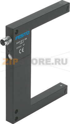 Барьер световой, тип: вилочный Festo SOOF-M-FL-SM-C80-P 