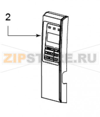 ЖК-панель в сборе TSC TTP-268M  ЖК панель (включая плату дисплея) для принтера TSC TTP-268M в сбореЗапчасть на сборочном чертеже под номером: 2Количество запчастей в комплекте: 1Название запчасти TSC на английском языке: LCD panel assembly (Including LCD panel board assembly)