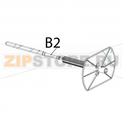 Shaft for label Godex T10 Shaft for label Godex T10Запчасть на деталировке под номером: B2Название запчасти Godex на английском языке: Shaft for label T10.