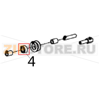 Bearing 3203 2RS Escher PM 60-V Bearing 3203 2RS Escher PM 60-VЗапчасть на деталировке под номером: 4