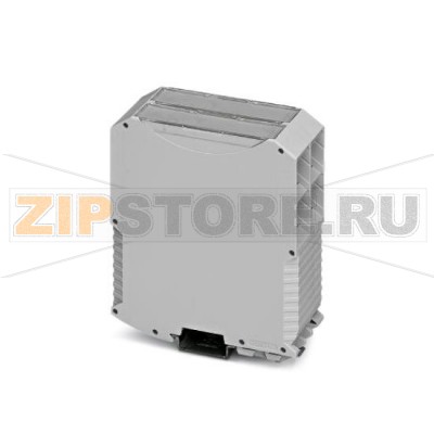 Корпус для электронных устройств Phoenix Contact ME MAX 45 G 2-2 KMGY состоящий из: разборного корпуса (правая и левая части), 2 маркировочных вкладышей, 2 прозрачных крышек, промежуточного элемента, металлической защелки и пружины, корпус закрытый, 32 контакта (8 х 4), ширина: 45 мм, цвет: светло-серый.Минимальный заказ: 10 шт.Упаковка: 10 шт.