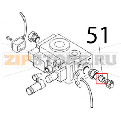 Bicone Ø: 12x8 Angelo Po 0A1FR1G Bicone Ø: 12x8 Angelo Po 0A1FR1GЗапчасть на деталировке под номером: 51