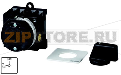 Переключатель вкл/выкл, T0, 20 A, Basis, 1 модуль, 2-полюсн Eaton T0-1-102/XZ 