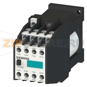КОНТАКТОРНОЕ РЕЛЕ 4НО+4НЗ, 2U, ВИНТ. КЛЕММЫ DC CURRENT ACTUATION DC-MAGNET SYSTEM 24 V DC Siemens 3TH4283-0BB4 