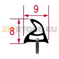 ПРОКЛАДКА ДВЕРЦЫ ДУХОВКИ, 350X230 ММ