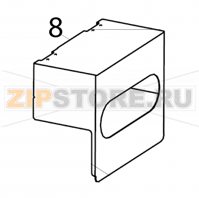 Open cover set Sato LT408 RH Open cover set Sato LT408 RHЗапчасть на деталировке под номером: 8Название запчасти на английском языке: Open cover set Sato LT408 RH.