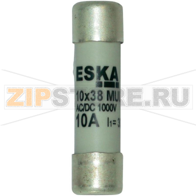 Предохранитель 10.3х38 мм, 10 А, 1000 В, F, 1 шт ESKA 1038.827 