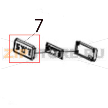 Display board Hurakan HKN-IMC30 Display board Hurakan HKN-IMC30Запчасть на деталировке под номером: 7