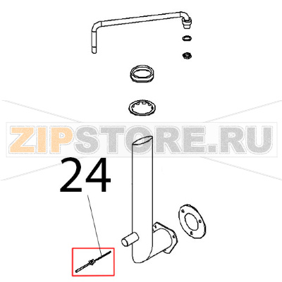 Termoresistenz PT1000 Angelo Po FX101G2 Termoresistenz PT1000 Angelo Po FX101G2Запчасть на деталировке под номером: 24