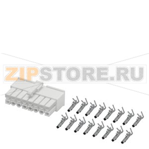 SIMATIC RTLS accessory Connection plug for RTLS4460T, sensor connector with 16 crimp contacts (Minimum order quantity 10 units) Siemens 6GT2790-0BB00 