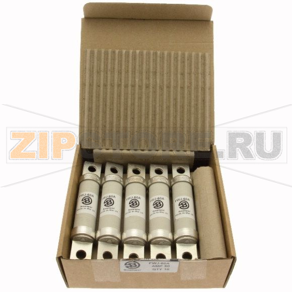 Предохранитель, 60 A, AC 1000 В, DC 800 В, 25 кА, 24x127 мм, UL Eaton 60AMP 1000V AC SEMI-COND FU 