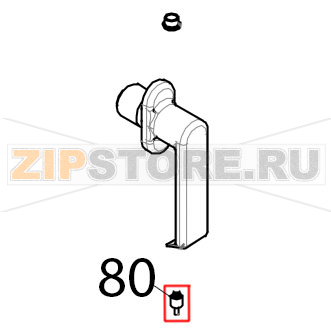 Perno cerniera in acciaio vetro esterno Tecnoeka KF 1010 A UD Perno cerniera in acciaio vetro esterno Tecnoeka KF 1010 A UDЗапчасть на деталировке под номером: 80