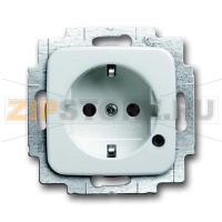Розетка 16 А, LED, белая ABB 2CKA002013A5281