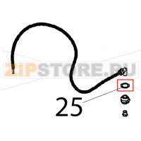 Anello tenuta Ø: 22, Ø: 16.2=1.5 CU Angelo Po FX201G3