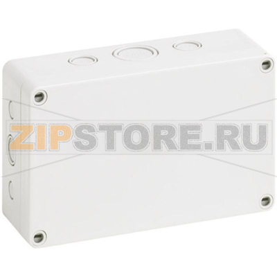 Корпус 110x180x63 мм, материал: поликарбонат, серый, 1 шт Spelsberg TK PC 1811-6F-m 