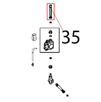 Tubo alimentaz. bruciatore Angelo Po FX201G3