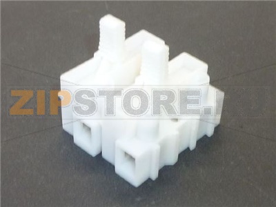 PORTAFUSIBILE 2x6,3A SU MORSETTIERA 