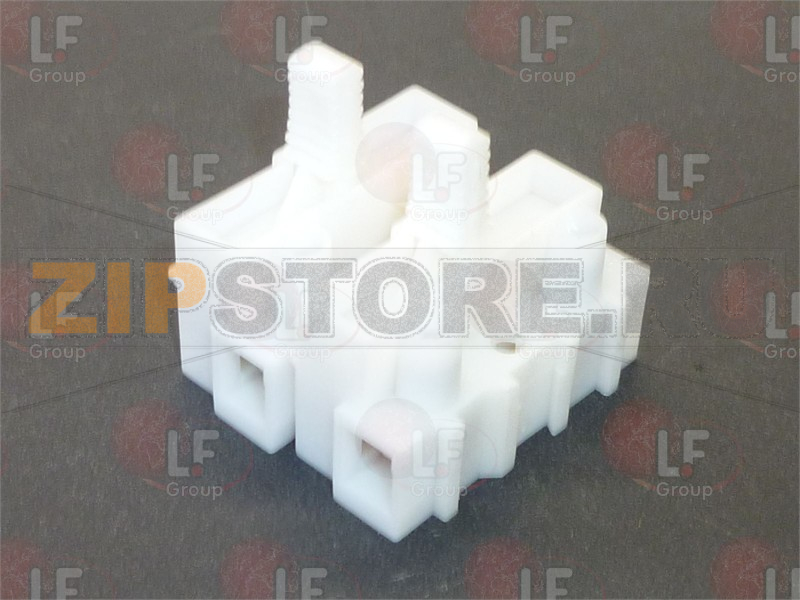 PORTAFUSIBILE 2x6,3A SU MORSETTIERA 