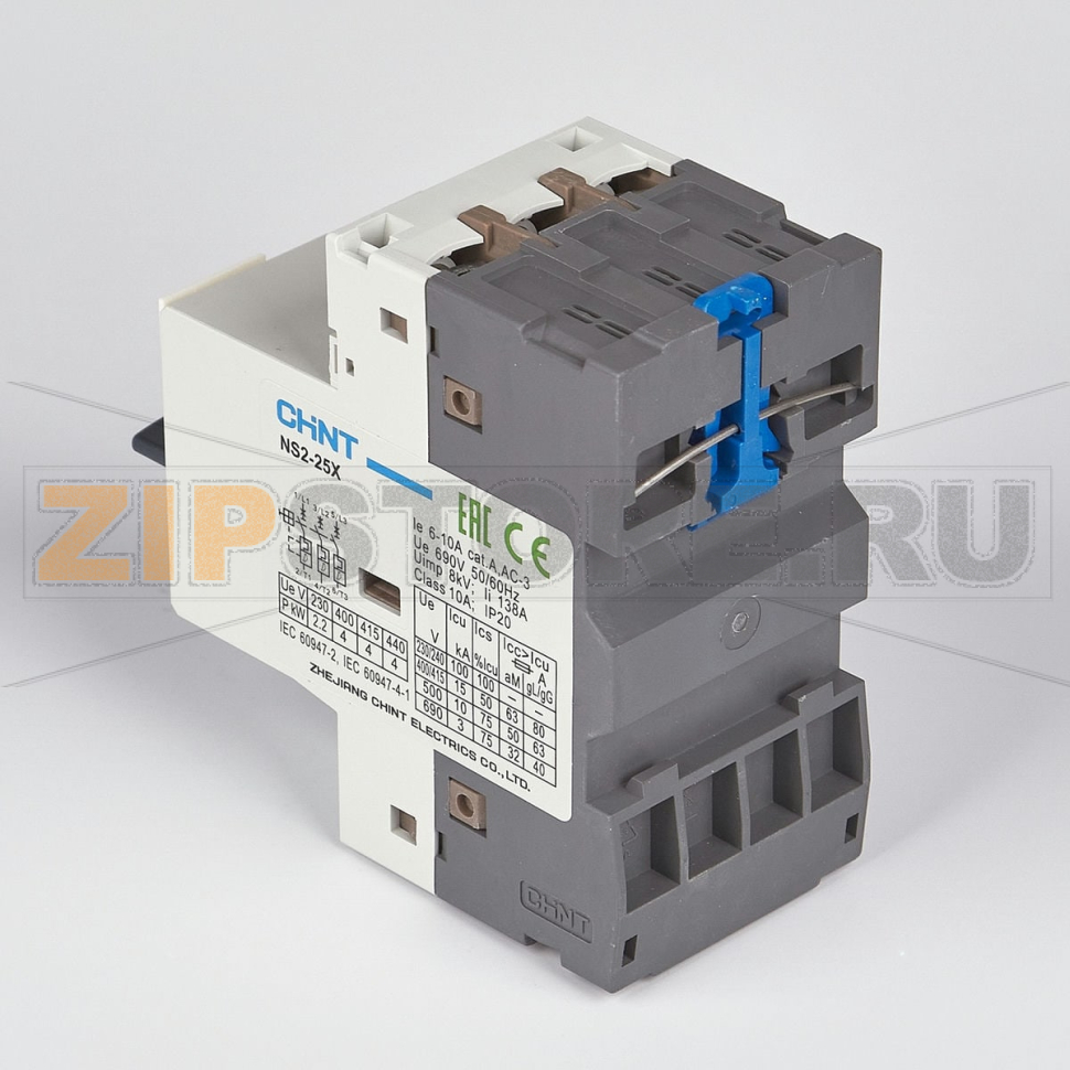 Мотор-автомат 6-10 A Chint NS2-25X 